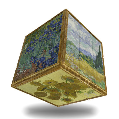 Vcube /3x3 Flat Van Gogh