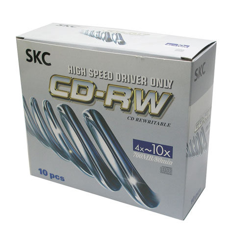CD-RW(SKC)/케이스10p